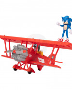 Sonic The Hedgehog akčná figúrkas Sonic The Movie 2 Sonic & Tails in Plane 6 cm